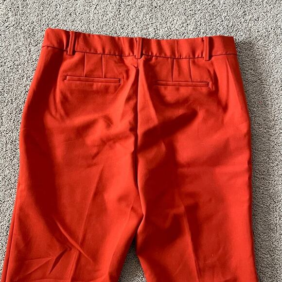 Talbots Hampshire Ankle Pants – Size 10P – Red Orange - Picture 5 of 6